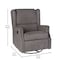 Flash Furniture Omma Swivel Glider Rocker Recliner Chair, Manual 360 Degree Swivel Wingback Recliner, Dark Gray CY-RAC-537-DKGRY-GG - alternate 9
